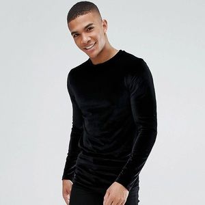 ASOS Longline muscle Long sleeve T-Shirt